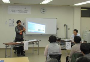 公益財団法人　さっぽろ青少年女性活動協会　青少年担当課長　岩見沢地域若者サポートステーション総括コーディネーター　穴澤義晴様と、池谷様とのディスカッション